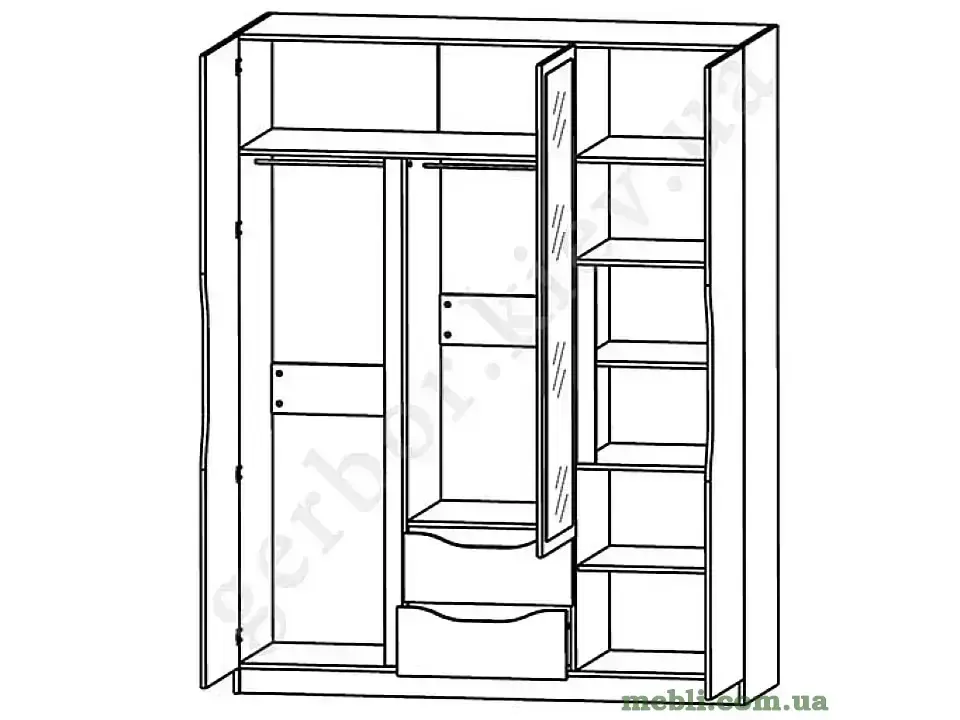 СМАЙЛ Шафа Гербор 3D2S