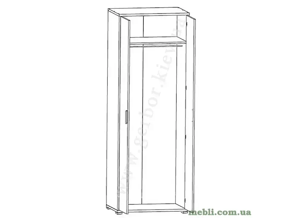 ОФІС-ЛАЙН Шафа 2D-79-220 Гербор