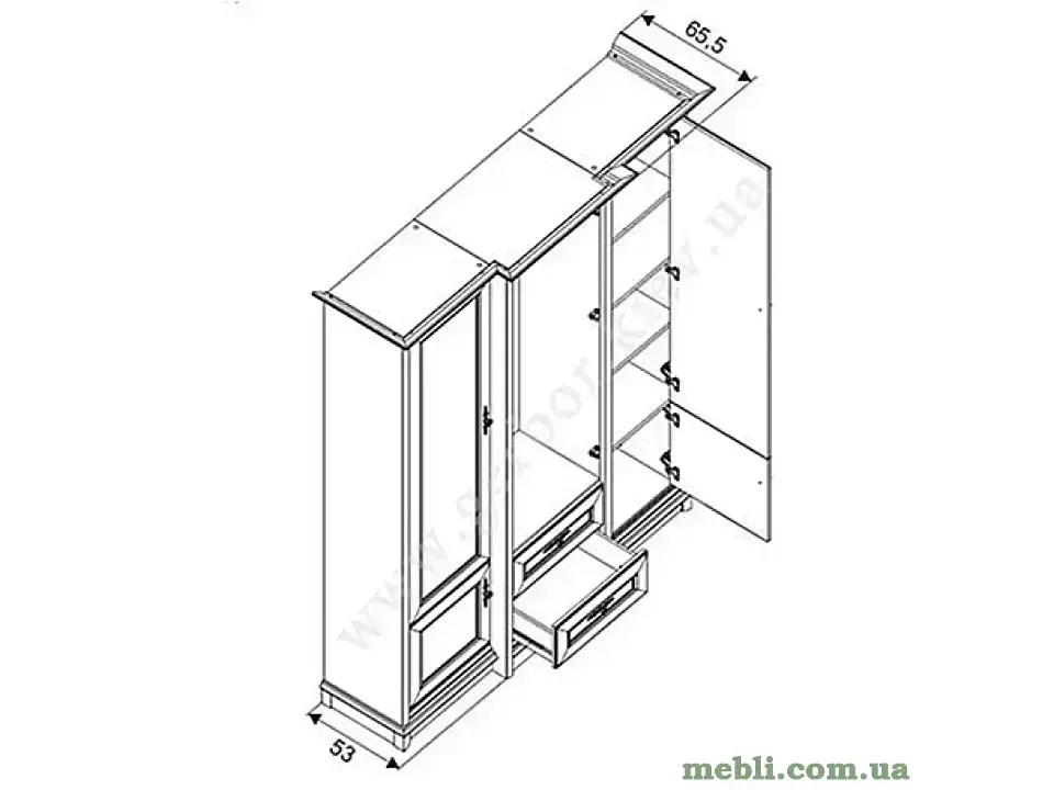 СОНАТА Шафа 3D2S Гербор