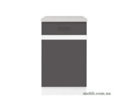 JUNONA LINE Тумба права D1D-50-82P BRW Польща колір-сірий