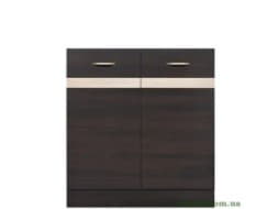 JUNONA LINE Тумба під мийку DK2D-80-82 BRW Польща венге