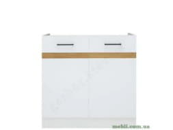 JUNONA LINE Тумба під мийку DK2D-80-82 BRW Польща колір-білий