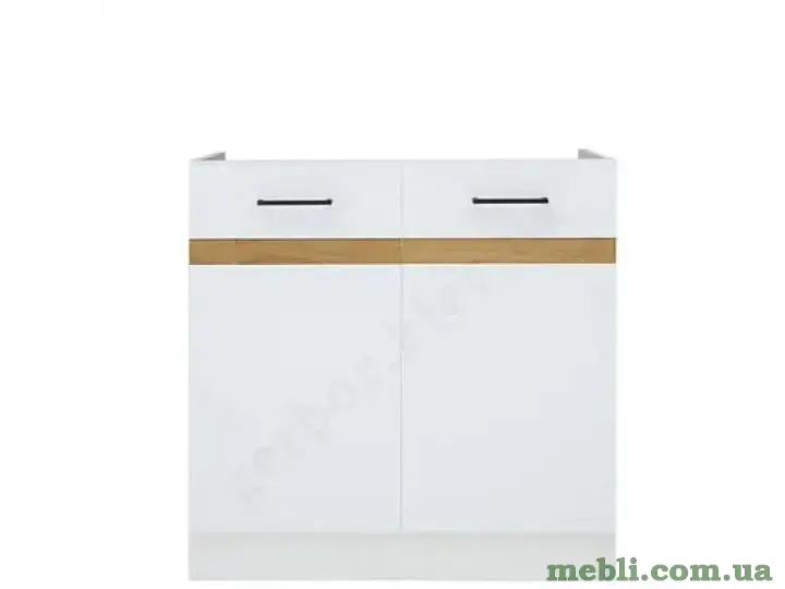 JUNONA LINE Тумба під мийку DK2D-80-82 BRW Польща колір-білий