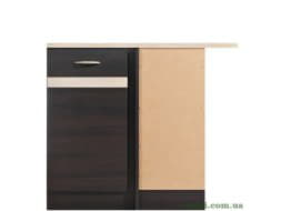 JUNONA LINE Тумба кутова права DNW-100-82P BRW Польща венге