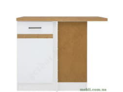 JUNONA LINE Тумба кутова права DNW-100-82P BRW Польща колір-білий