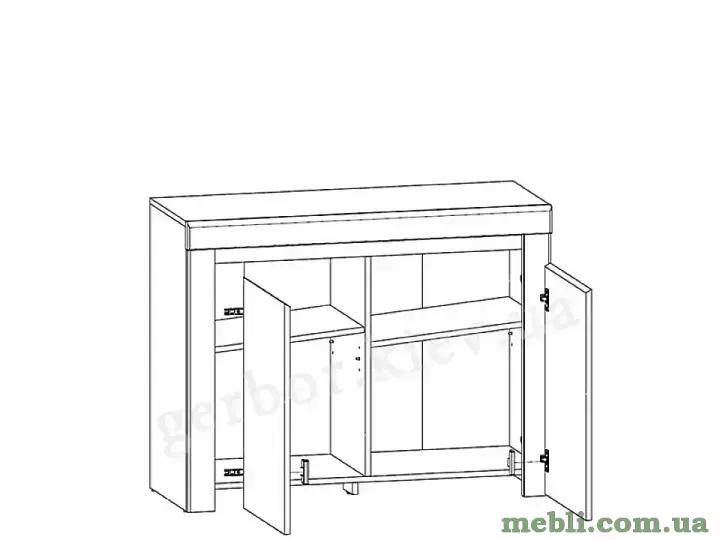 HOLTEN Тумба 2D BRW Польща
