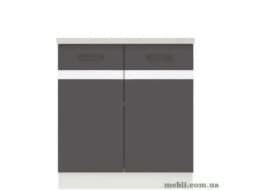 JUNONA LINE Тумба D2D-80-82 BRW Польща колір-сірий