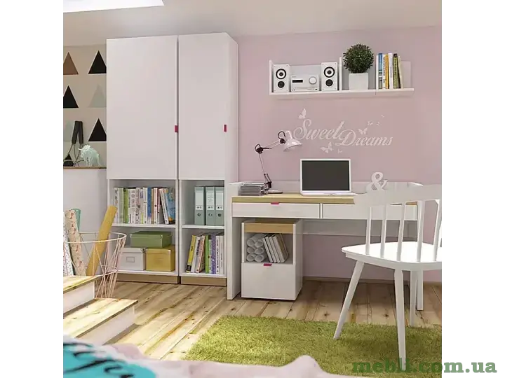 PRINCETON Стіл письмовий BIU-120-SZU BRW Польща