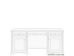 ВАЙТ Стіл письмовий 170 Гербор