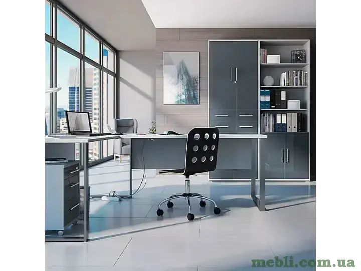 OFFICE LUX Стелаж 2D-220 BRW Польща