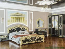 КАРМЕН НОВА ЛЮКС Спальня 4Д Світ Меблів