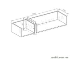 ЛОФТ Полка Світ Меблів