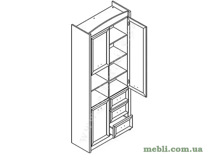 Салерно Пенал 3D3S Гербор