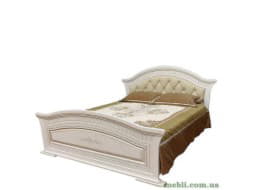 Ніколь Ліжко 2-сп 1.8 з м'яким узголів'ям (каркас) Світ Меблів