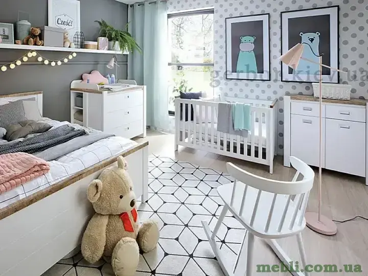 DREVISO BABY Ліжечко дитяче LOZ-140X70 BRW Польща