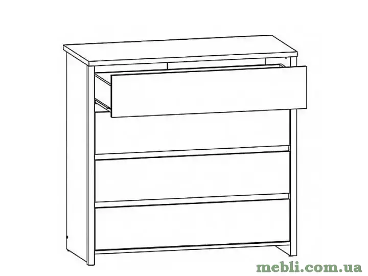 SALINS Комод 4S BRW Польща