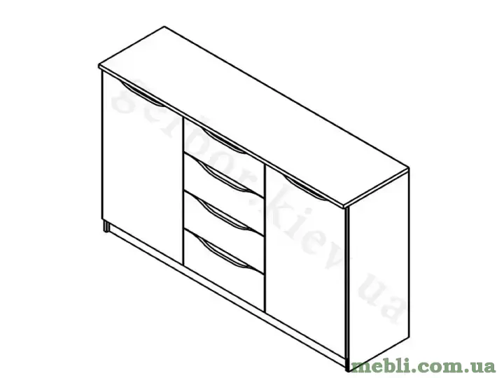 СМАЙЛ Комод 2D4S Гербор