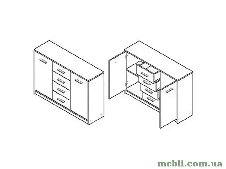 Непо Комод 2D4S Гербор