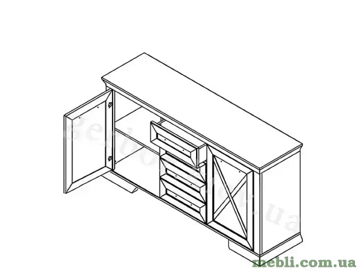 МАРСЕЛЬ Комод 2D4S Гербор