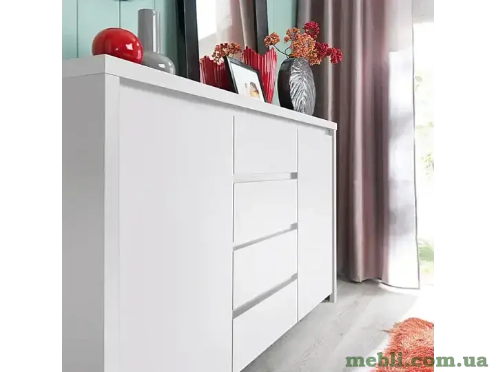 KASPIAN колір-білий Комод 2D4S BRW Польща
