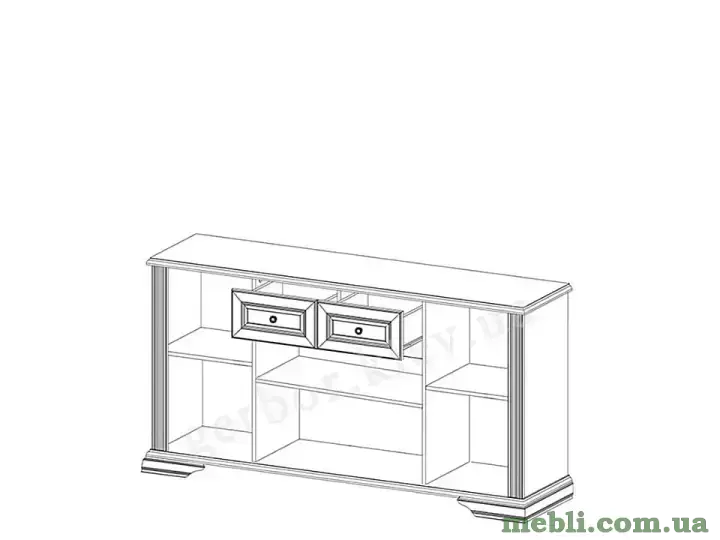 ВАЙТ Комод 4D2S Гербор
