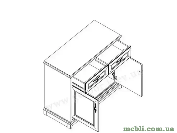 СОНАТА Комод 2D2S Гербор