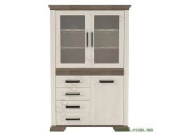 МАРСЕЛЬ Вітрина 2W4S1D Гербор