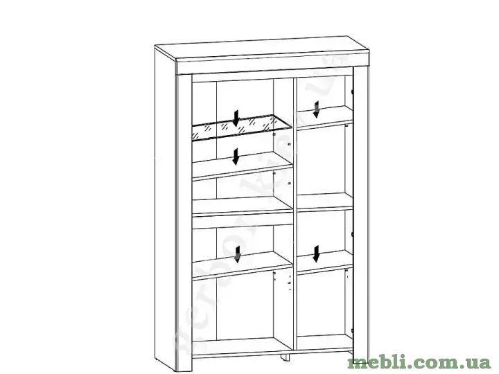 HOLTEN Вітрина 2D1W BRW Польща