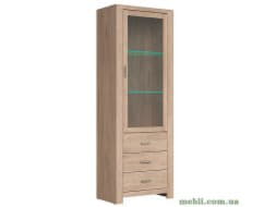 LUTTICH Вітрина 1W3S-20-7 BRW Польща