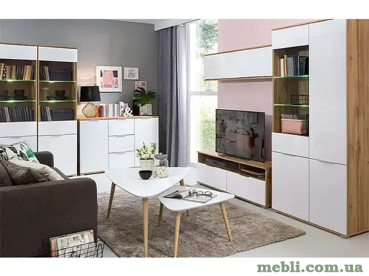 ZELE Вітрина 1W3D BRW Польща