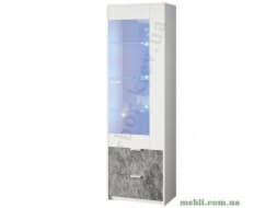 ПРАГА Вітрина 1Д 2Ш Світ Меблів