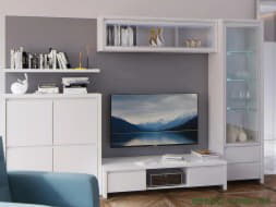 KASPIAN колір-білий Вітальня BRW Польща