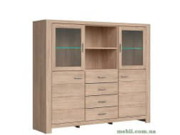 LUTTICH Буфет 2W2D4S-1-517 BRW Польща