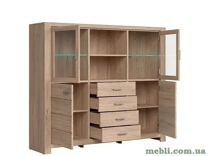 LUTTICH Буфет 2W2D4S-1-517 BRW Польща
