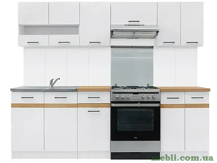 JUNONA LINE 240 Кухня BRW Польща колір-білий