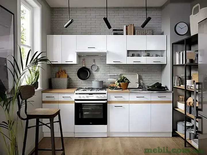 JUNONA LINE 240 Кухня BRW Польща колір-білий