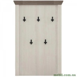 Вішалка настінна Гербор Марсель Ясен сніжний/Дуб сонома трюфель