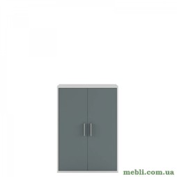 Комод з дверцятами Гербор Кабі REG 2D/114 Попелястий/Антрацит
