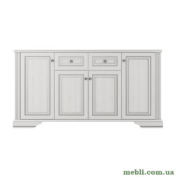 Комод у вітальню Гербор Вайт 4D2S (телескопи) Ясен сніжний/Сосна срібна