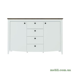 Комод у вітальню Гербор Каріна KOM2D4S Попелястий/Антрацит