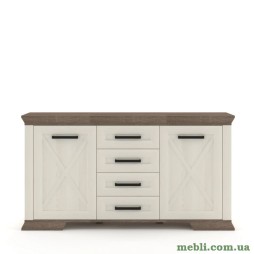 Комод у вітальню Гербор Марсель KOM2D4S Ясен сніжний/Дуб сонома трюфель