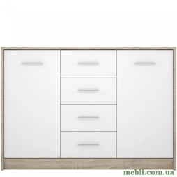 Комод у вітальню Гербор Непо KOM2D4S Дуб сонома/Німфея альба