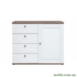 Комод у вітальню Гербор Тіна KOM4S1D Сосна каньйон/Дуб сонома трюфель