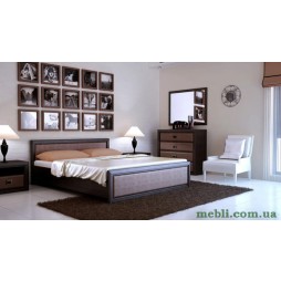 Комплект модульний в спальню Гербор Коен МДФ N9968 Венге магія/Шторкс темний