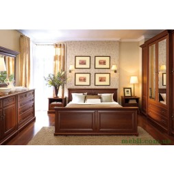 Комплект модульний в спальню Гербор Соната N100006 Каштан