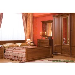 Комплект модульний в спальню Гербор Соната N100008 Каштан