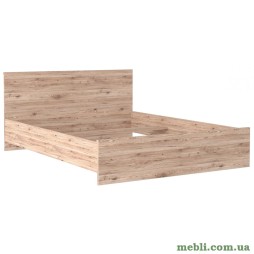 Ліжко двоспальне Гербор Шанталь LOZ160 160x200 Дуб санремо світлий
