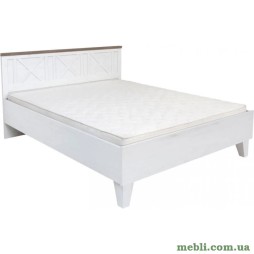 Ліжко двоспальне (з основою під матрац) Гербор Тіна LOZ160 160x200 Сосна каньйон/Дуб сонома трюфель