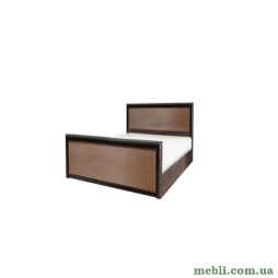 Ліжко односпальне Гербор Коен МДФ LOZ/90 90x200 Венге магія/Штрокс темний