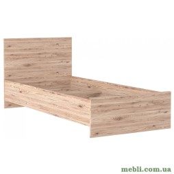 Ліжко односпальне Гербор Шанталь LOZ90 90x200 Дуб санремо світлий